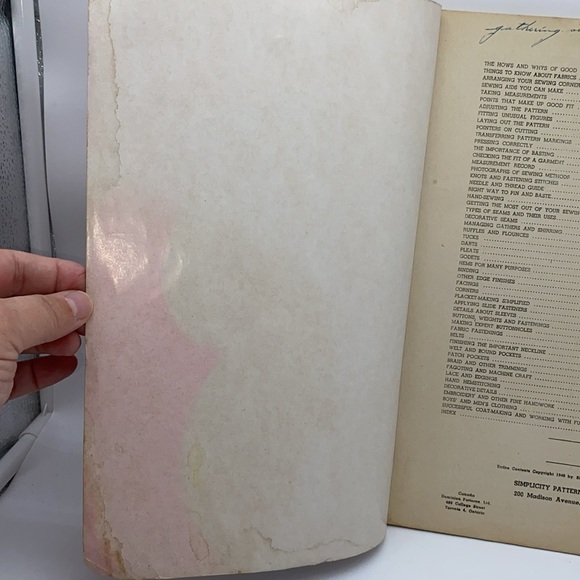 1940 Simplicity Sewing Book Fully Illustrated 600 Pictures - Picture 5 of 14